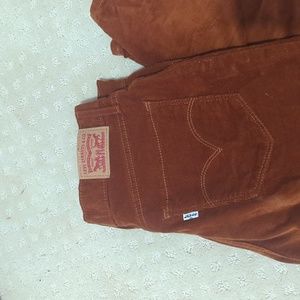 Brown corduroy Levi's